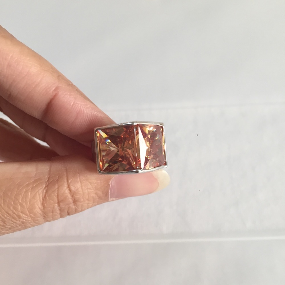 Silver Morganite Ring - Picture 8 of 8